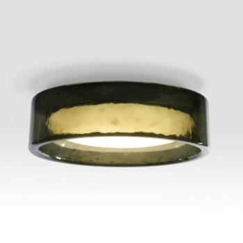 MARSET LED mennyezeti lámpa Ringo, Ø 90 cm, zöld, műanyag, CCT kép