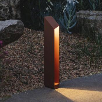 MARSET LED talapzati lámpa Domus Magasság 55 cm rozsdás színű alumínium kép