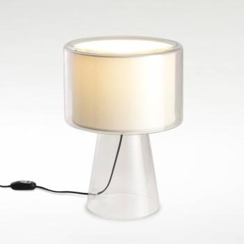 MARSET Mercer asztali lámpa, poliészter, Ø 38 cm kép