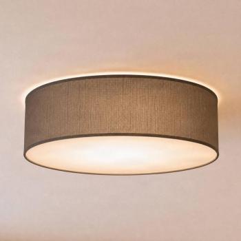 Marshall mennyezeti lámpa, szürke, rattan, Ø 50 cm, E27 kép
