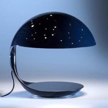 Martinelli Luce Cobra Scorpius asztali lámpa, kék kép