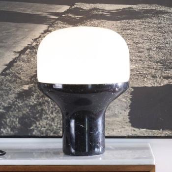 Martinelli Luce Delux asztal 43 cm márvány fekete kép