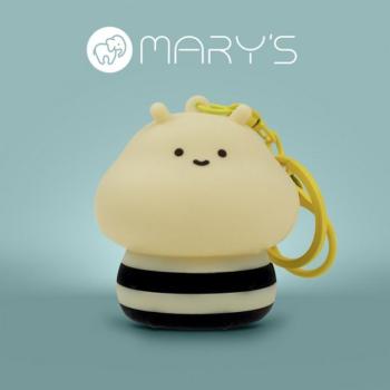 MARY'S key chain with LED lámpa kis méhecske kép