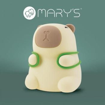 MARY'S LED éjjeli lámpa kapibara turista RGB kép