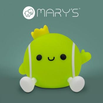MARY'S LED éjjeli lámpa teniszlabda kép