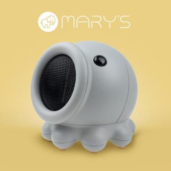MARY'S mini ventilátoros hősugárzó octopus szürke kép