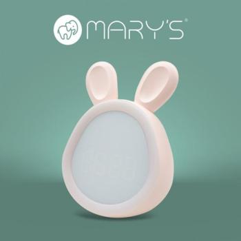 MARY'S nyuszi ébresztőóra, rózsaszín kép