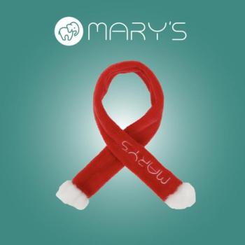 MARY'S piros Mikulás sál kiegészítő MARY'S lámpákhoz kép