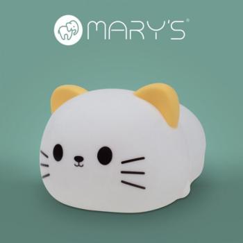 MARY'S RGB éjjeli lámpa Sweet Kitty cica hanggal kép