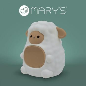 MARY'S RGB LED bárány éjjeli lámpa ébresztőórával kép