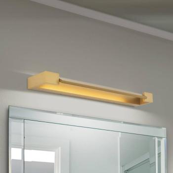 Marylin LED-es fürdőszoba fali lámpa, 60 cm hosszú, arany, alumínium kép