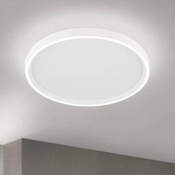 Masca LED mennyezeti világítás, fehér, Ø 40 cm, CCT, fém, dimmelhető kép
