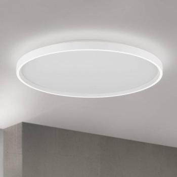 Masca LED mennyezeti világítás, fehér, Ø 60 cm, CCT, fém, dimmelhető kép