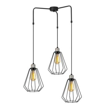 Mathaios fekete fém függőlámpa - Opviq lights kép