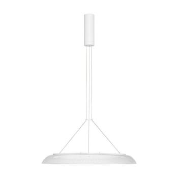 Matt fehér alumínium LED függőlámpa akrilüveg búrával ø 60 cm Mantle – Nova Luce kép