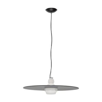 Matt fekete acél függőlámpa ø 60 cm Lora – Nova Luce kép