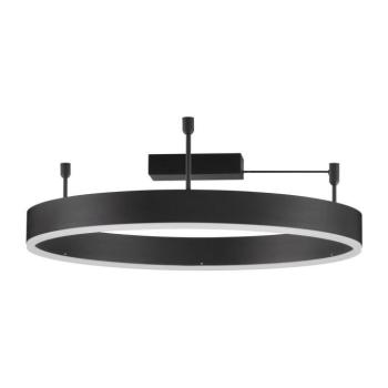 Matt fekete alumínium LED dimmelhető mennyezeti lámpa Motif – Nova Luce kép