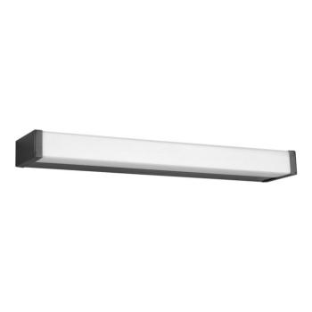 Matt fekete LED fali lámpa (hosszúság 42 cm) Fabio – Trio kép