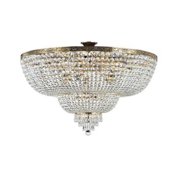 Maytoni DIA890-CL-18-G - Felületre szerelhető csillár PALACE 18xE27/60W/230V DIA890-CL-18-G kép