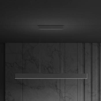 Maytoni LED-es függőlámpa Step, fehér, 118,5 cm, 3000 K, alumínium kép