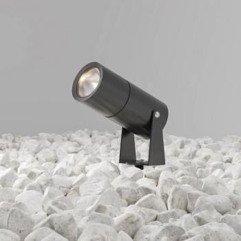 Maytoni LED földi tüskés spotlámpa Bern, grafit, Ø5,5cm, 5W, IP65 kép