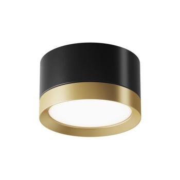 Maytoni C086CL-GX53-SRD-BG - Spotlámpa HOOP 1xGX53/15W/230V fekete/arany C086CL-GX53-SRD-BG kép