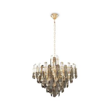 Maytoni DIA200PL-08G - Csillár láncon FLARE 8xE14/40W/230V DIA200PL-08G kép