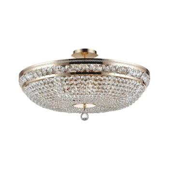 Maytoni DIA700-CL-12-G - Mennyezeti lámpa OTTILIA 12xE14/60W/230V DIA700-CL-12-G kép