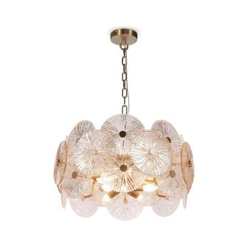 Maytoni MOD007PL-08G - Csillár láncon ASTER 8xE14/40W/230V MOD007PL-08G kép