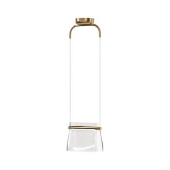 Maytoni MOD170PL-L8BS3K - LED Csillár zsinóron CABARET LED/8W/230V arany MOD170PL-L8BS3K kép