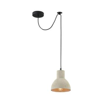 Maytoni T434-PL-01-GR - Csillár zsinóron BRONI 1xE27/60W/230V átm. 16 cm szürke T434-PL-01-GR kép