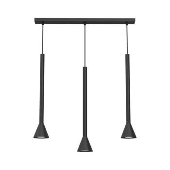 MAZZO kábeles csillár 3xGU10/8W/230V fekete 4435 kép