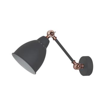 MB-HN5010-1-B - Fali lámpa SONNY 1xE27/60W/230V antracit MB-HN5010-1-B