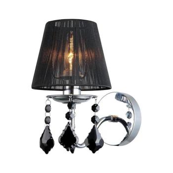 MBM-2572/1 BK - Fali lámpa CORNELIA 1xE14/40W/230V MBM-2572/1 BK kép