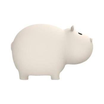 MegaLight - LED RGB Újratölthető gyermek érintős fürdőkád lámpa SWIMMY HIPPO LED/5V 187403MG kép