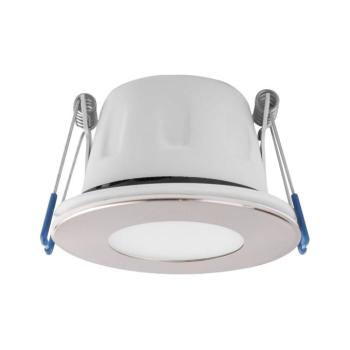 MEGAMAN LED süllyesztett spotlámpa Tego Slim, 10-es csomag, 4,000 K, nikkel kép