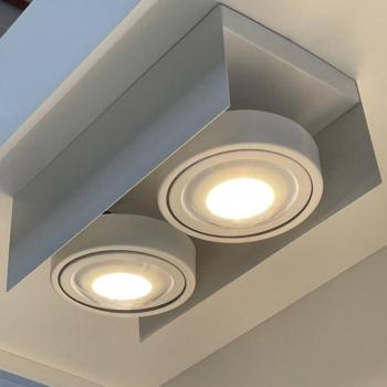 MEGATRON Cardano LED mennyezeti spot 2iz fehér kép