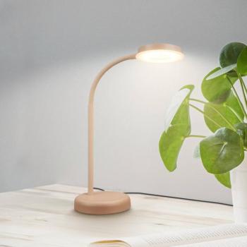 Megg LED asztali világítás, bézs, fém, fényerőszabályozó, 3000 K kép
