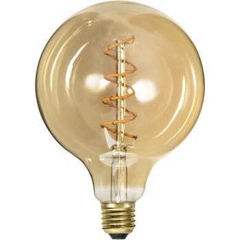 Meleg fehér szálas dimmelhető izzó E27, 3 W Spiral Filament – Star Trading kép