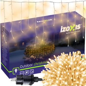 Melegfehér karácsonyi fényfüzér, 100 LED kép