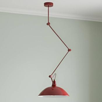 Melos lógó világítás, piros, Ø 36 cm, fém kép