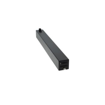 mennyezeti fedőrózsa 380x40x40mm, fekete, szett, 0,38m kép