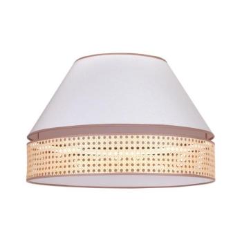 - Mennyezeti lámpa AVIGNON 1xE27/15W/230V á. 50 cm fehér/rattan 602099 kép