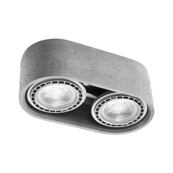 Mennyezeti lámpa BASIC AR111 2xGU10/40W/230V beton SL.0882 kép