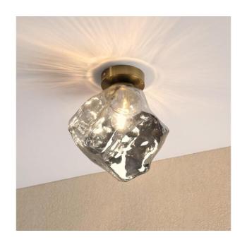 Mennyezeti lámpa CRISTAL 1xE14/15W/230V sárgaréz/füstös fekete LM-1.302/A/PATYNA/SMOKY kép