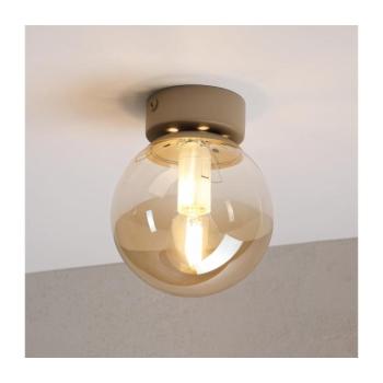 Mennyezeti lámpa ELIAS 1xE14/5W/230V Ø 13 cm bézs/füstös bézs LM-1.339/BEŻ/AMBER kép