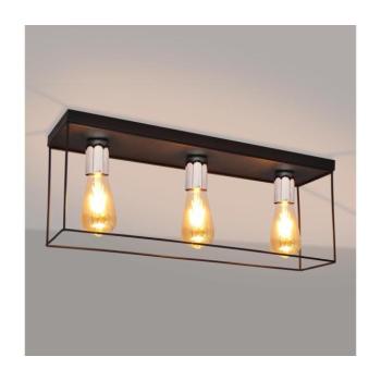 Mennyezeti lámpa FINN 3xE27/15W/230V fekete/króm P-5025/3 BK+CH kép