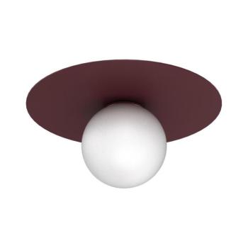 Mennyezeti lámpa FLAT 1xE27/15W/230V átm. 35 cm bordó 9555A kép