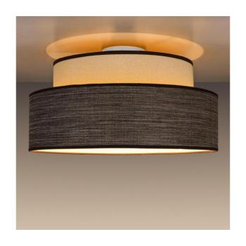 Mennyezeti lámpa GRACE 1xE27/60W/230V átm. 40 cm krémes/barna 0582 kép