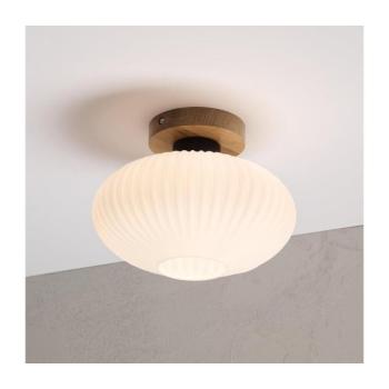 Mennyezeti lámpa HARMA WOOD 1xE27/15W/230V tölgy/fehér Ø 25 cm LM-1.326/C kép